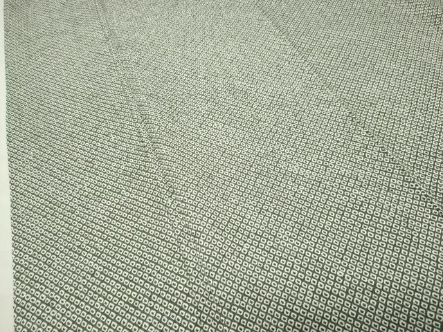 平和屋着物●大変加工の良い総絞り小紋　正絹　逸品　CABI0892gh