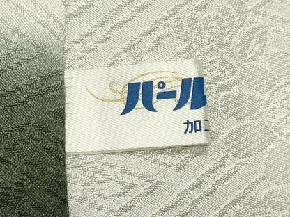 平和屋着物●大変加工の良い総絞り小紋　正絹　逸品　CABI0892gh