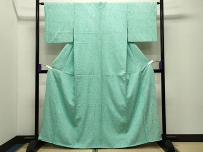 平和屋着物●大変加工の良い総絞り小紋　やまと誂製　正絹　逸品　CABI0898gh