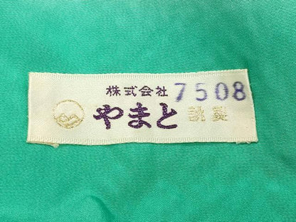 平和屋着物●大変加工の良い総絞り小紋　やまと誂製　正絹　逸品　CABI0898gh