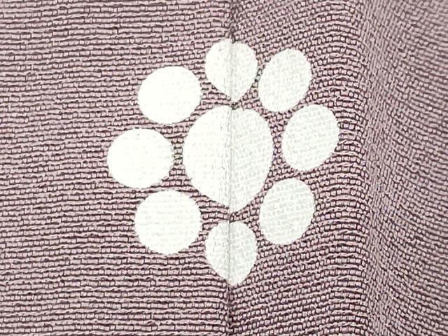 平和屋着物●上質な色無地　紅藤色　正絹　逸品　CABI0935gh
