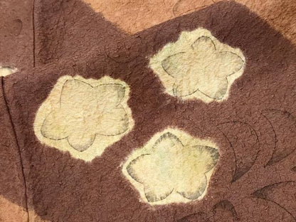 平和屋着物●訪問着　辻が花　正絹　逸品　CABI0936gh