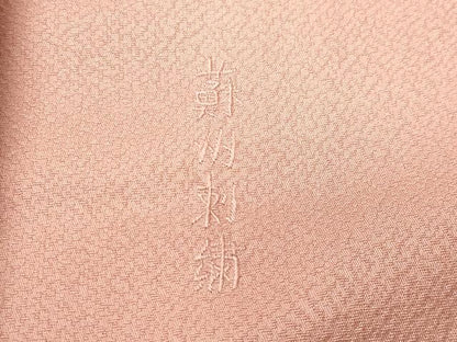 平和屋着物●中国三大刺繍　スワトウ相良刺繍　蘇州刺繍　総刺繍　訪問着　地紙重ね花文　暈し染め　正絹　逸品　CABI0938gh