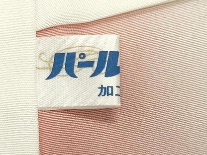平和屋着物●訪問着　駒刺繍　風景花文　暈し染め　金彩　正絹　逸品　CABI0943gh
