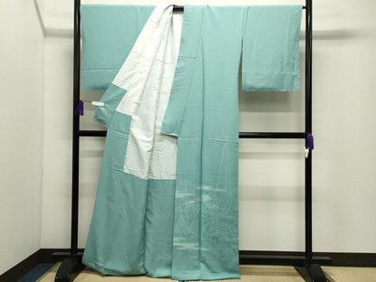 平和屋着物●訪問着　風景地紋　正絹　逸品　未使用　CABI0950gh