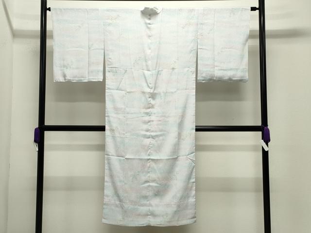 平和屋着物●長襦袢　単衣　萩文　暈し染め　正絹　逸品　CABI0951gh