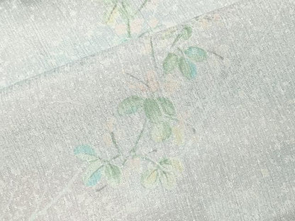 平和屋着物●長襦袢　単衣　萩文　暈し染め　正絹　逸品　CABI0951gh