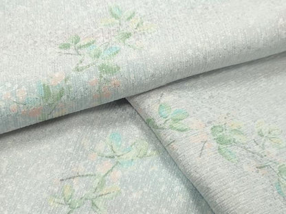 平和屋着物●長襦袢　単衣　萩文　暈し染め　正絹　逸品　CABI0951gh