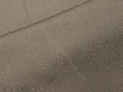 平和屋着物●上質な色無地　作家物　ワンポイント　刺繍　鈍色　正絹　逸品　CABI0961gh