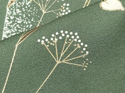 平和屋着物●訪問着　枝花文　金彩　正絹　逸品　CABI0972gh