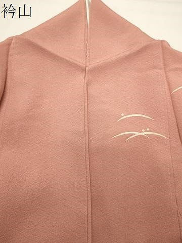 平和屋着物●訪問着　友禅　作家物　露芝花文　正絹　逸品　CABI0996gh