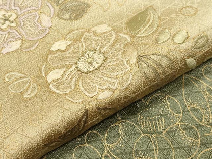 平和屋着物●訪問着　辻が花　刺繍　暈し染め　金彩　鈴乃屋扱い　正絹　逸品　CABI0998gh