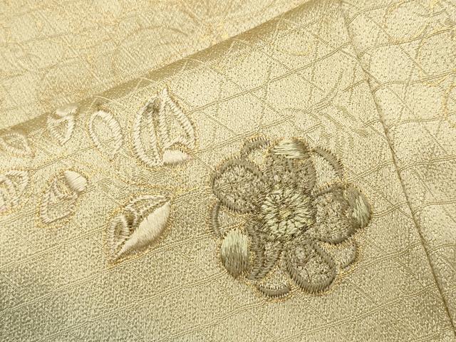 平和屋着物●訪問着　辻が花　刺繍　暈し染め　金彩　鈴乃屋扱い　正絹　逸品　CABI0998gh