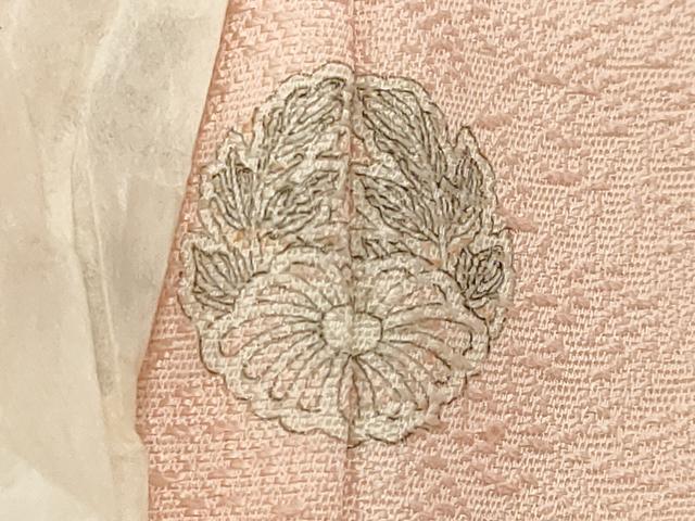 平和屋着物●訪問着　渡橋花文　暈し染め　金彩　正絹　逸品　未使用　CABI1005gh