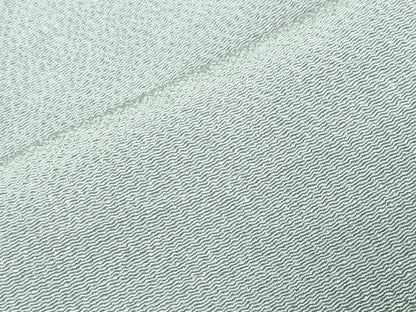 平和屋着物●上質な色無地　秘色色　鬼しぼ縮緬　正絹　逸品　CABI1028gh