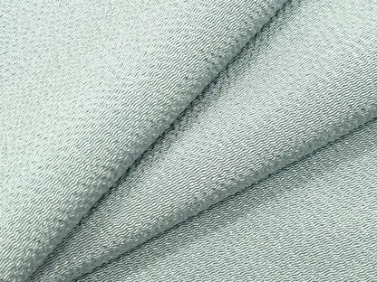 平和屋着物●上質な色無地　秘色色　鬼しぼ縮緬　正絹　逸品　CABI1028gh