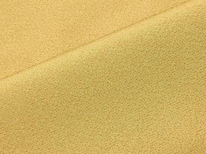 平和屋着物●上質な色無地　黄朽葉色　ロング丈　正絹　逸品　CABI1038gh