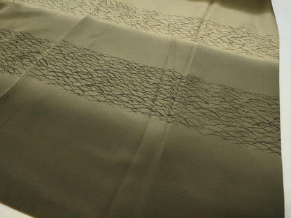 平和屋着物●訪問着　人物露芝文　暈し染め　正絹　逸品　CABI1046gh