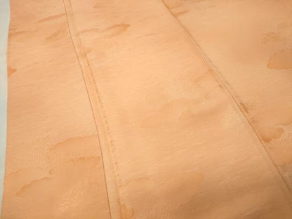 平和屋着物●上質な小紋　地紋起こし　雲重ね草木文　暈し染め　正絹　逸品　CABI1049gh