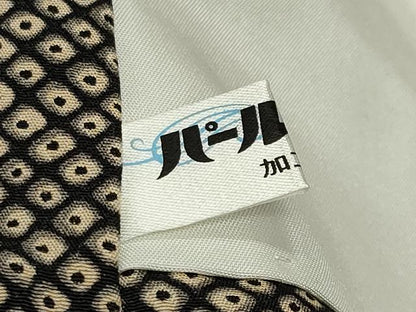 平和屋着物●訪問着　宝尽くし草花文　金彩　正絹　逸品　CABI1050gh