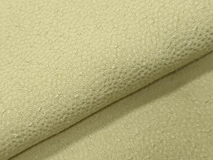 平和屋着物●上質な色無地　吉祥地紋　枯草色　ロング丈　正絹　逸品　CABI1052gh