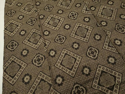 平和屋着物●本場大島紬　龍郷絣　正絹　逸品　CABI1073gh
