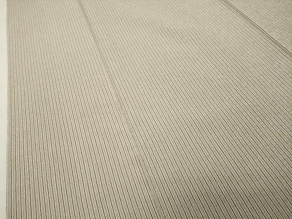 平和屋着物●本塩沢　縞　正絹　逸品　CABI1089gh