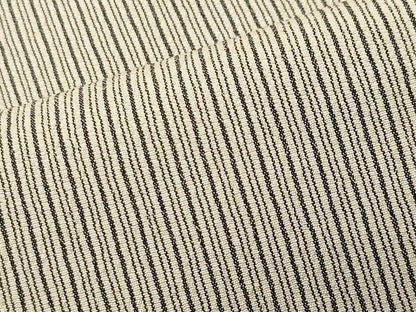 平和屋着物●本塩沢　縞　正絹　逸品　CABI1089gh