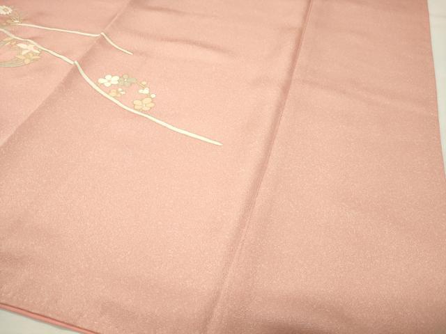 平和屋着物●訪問着　花丸文　暈し染め　金彩　正絹　逸品　CABI1119gh