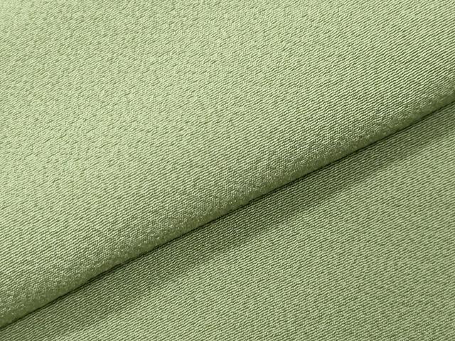 平和屋着物●上質な色無地　柳茶色　正絹　逸品　CABI1129gh