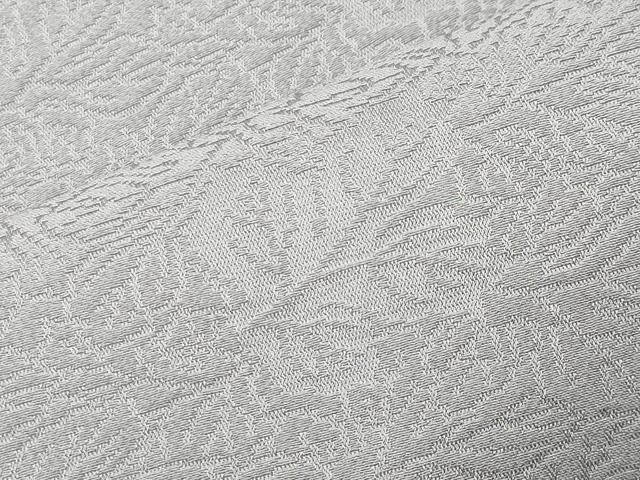 平和屋着物●上質な色無地　舞葉地紋　霞色　正絹　逸品　未使用　CABI1130gh