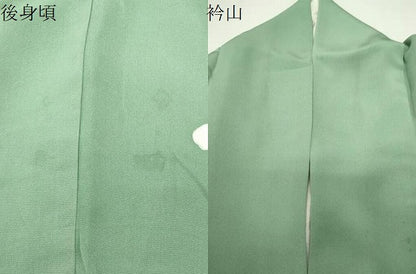 平和屋着物●訪問着　牡丹花文　暈し染め　金彩　正絹　逸品　CABI1138gh
