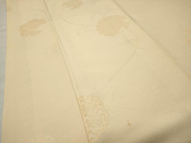 平和屋着物●上質な小紋　鏡裏花文　正絹　逸品　CABI1166gh