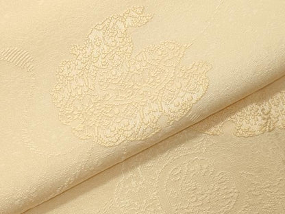 平和屋着物●上質な小紋　鏡裏花文　正絹　逸品　CABI1166gh