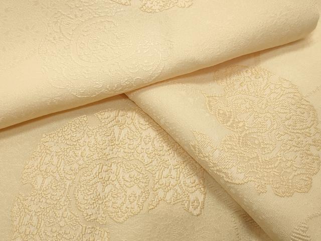 平和屋着物●上質な小紋　鏡裏花文　正絹　逸品　CABI1166gh