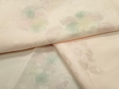 平和屋着物●長襦袢　無双仕立て　辻が花地紋　暈し染め　三越扱い　正絹　逸品　CABI1169gh