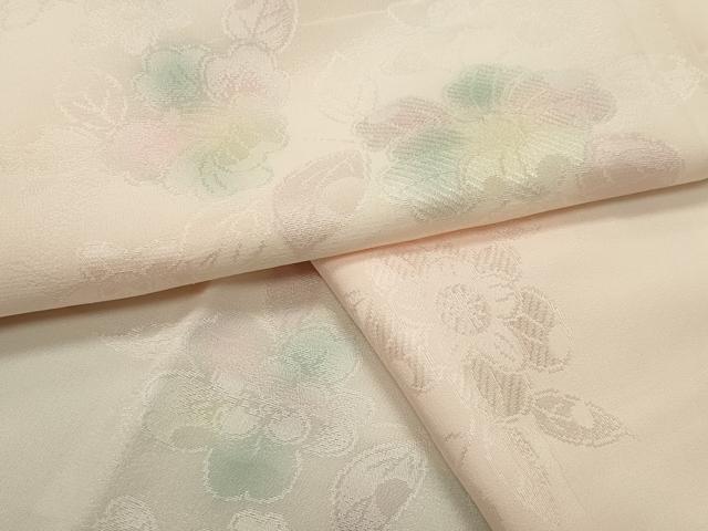 平和屋着物●長襦袢　無双仕立て　辻が花地紋　暈し染め　三越扱い　正絹　逸品　CABI1169gh