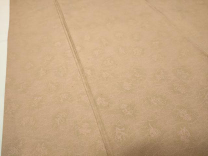 平和屋着物●重要無形文化財　人間国宝　中村勇二郎　江戸小紋　草花文　正絹　逸品　CABI1179gh