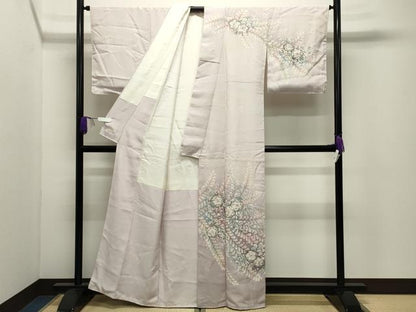 平和屋着物●訪問着　作家物　辻が花　絞り　暈し染め　正絹　逸品　CABI1180gh