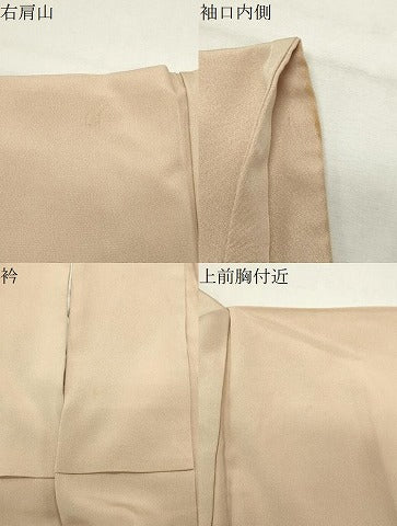 平和屋着物●豪華色留袖　作家物　人物風景文　暈し染め　金糸　ロング丈　正絹　逸品　CABI1187gh