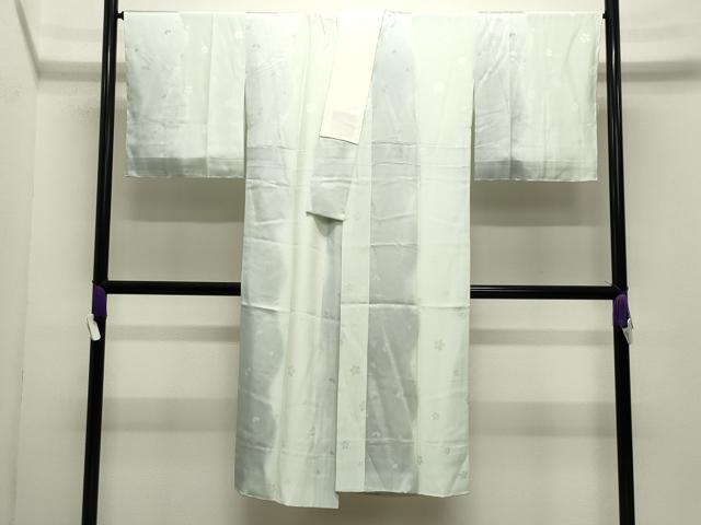 平和屋着物●長襦袢　袷　舞桜地紋　暈し染め　正絹　逸品　CABI1192gh