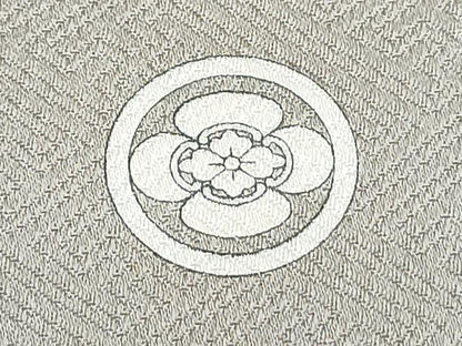 平和屋着物●豪華色留袖　駒刺繍　雲取り草花文　金彩　正絹　逸品　CABI1201th