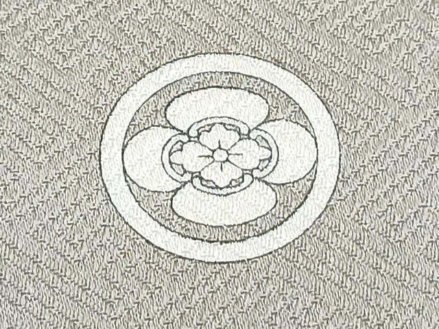 平和屋着物●豪華色留袖　駒刺繍　雲取り草花文　金彩　正絹　逸品　CABI1201th