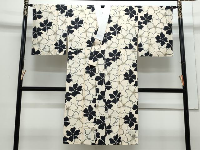 平和屋着物●長襦袢　無双仕立て　花尽し　正絹　逸品　未使用　CABI1206th