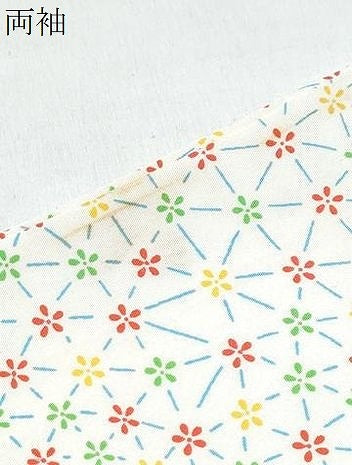 平和屋着物●長襦袢　袷　花尽し　正絹　逸品　CABI1213th