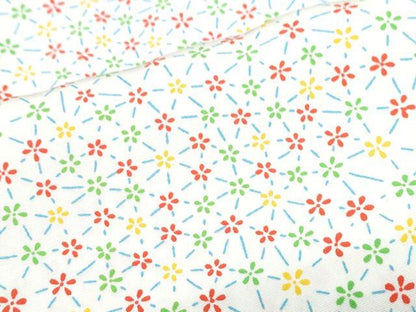 平和屋着物●長襦袢　袷　花尽し　正絹　逸品　CABI1213th