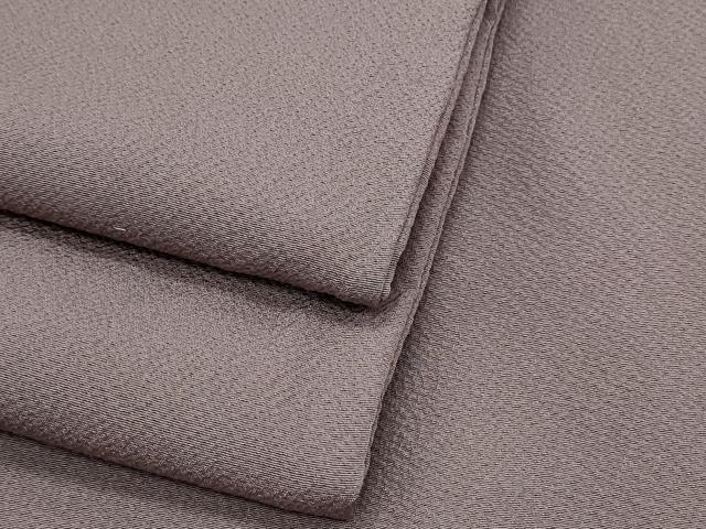 平和屋着物●上質な色無地　梅鼠色　正絹　逸品　CABI1216th