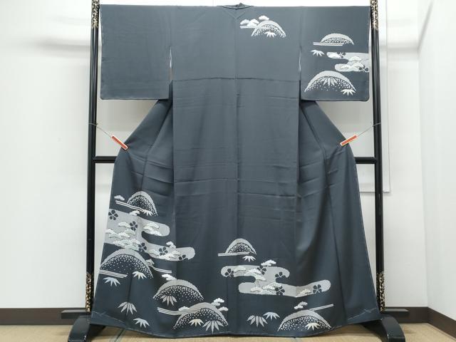 平和屋着物●訪問着　松竹梅　正絹　逸品　未使用　CABI1217th