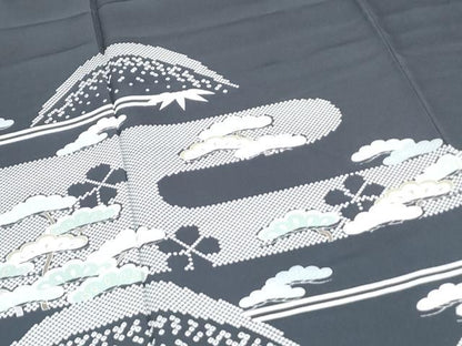 平和屋着物●訪問着　松竹梅　正絹　逸品　未使用　CABI1217th