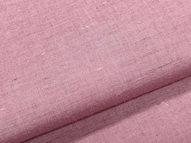 平和屋着物●上質な紬　長春色　正絹　逸品　CABI1229th